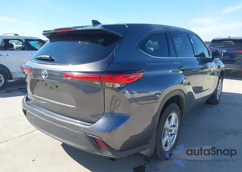 2022 Toyota Highlander L from USA, damaged, VIN 5TDCZRAH7NS560002